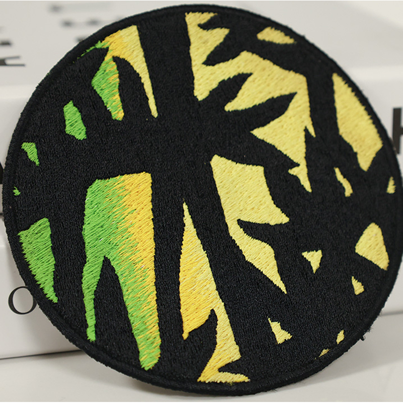 Broderade glasunderlägg